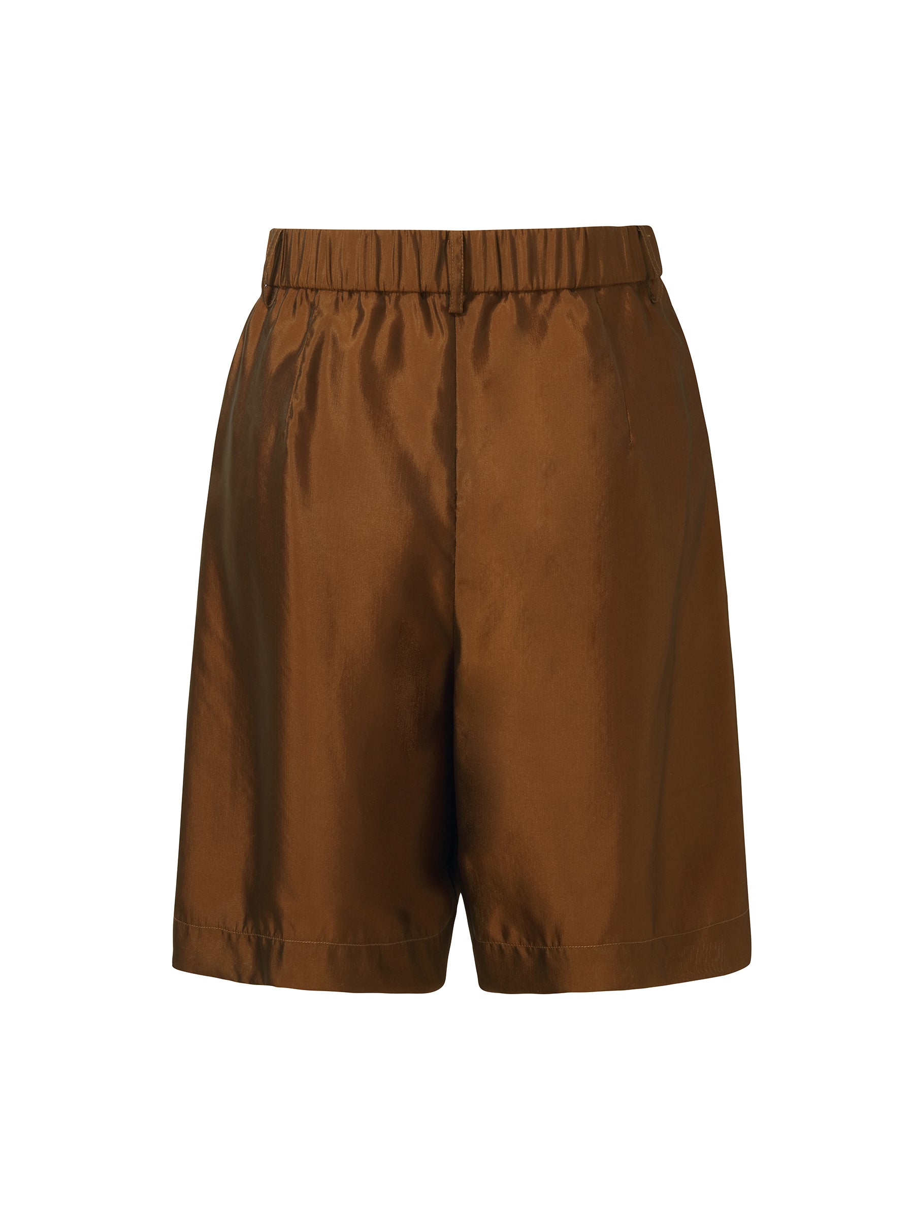 Mulberry Silk Blend Women Sheer Shorts