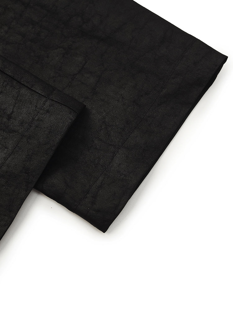 Xiang Yun Silk One-Button Unisex Blazer