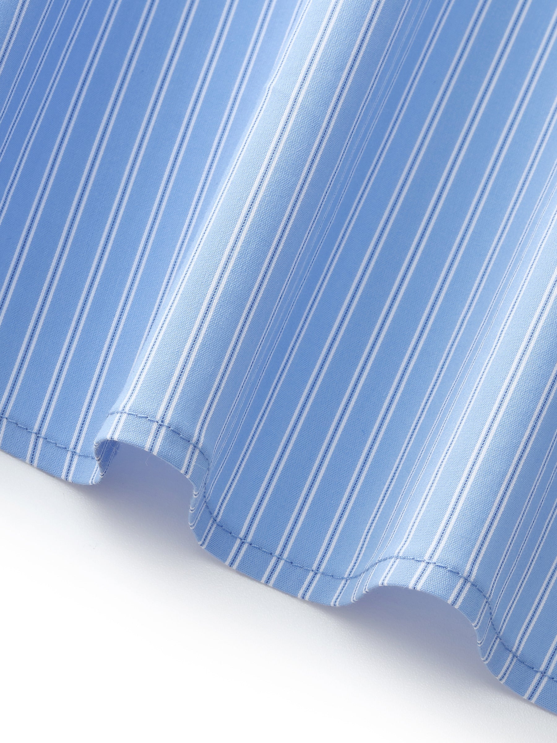 Color Block Stripe Women Oversized Shirt