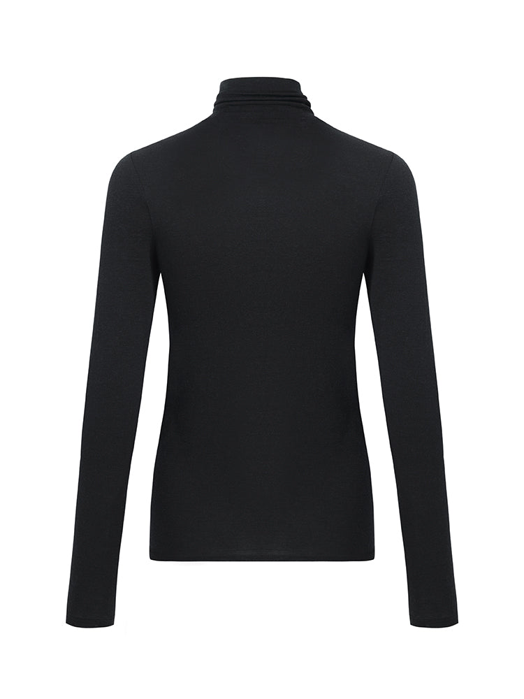 Pure Washable Wool Women Sheath Sweater