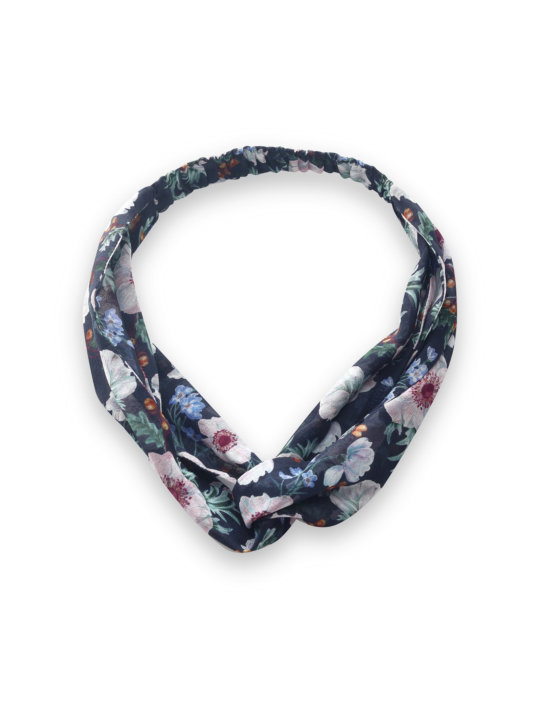 10MM Mulberry Silk Floral Print Women Ruffle V-Neck Blouse