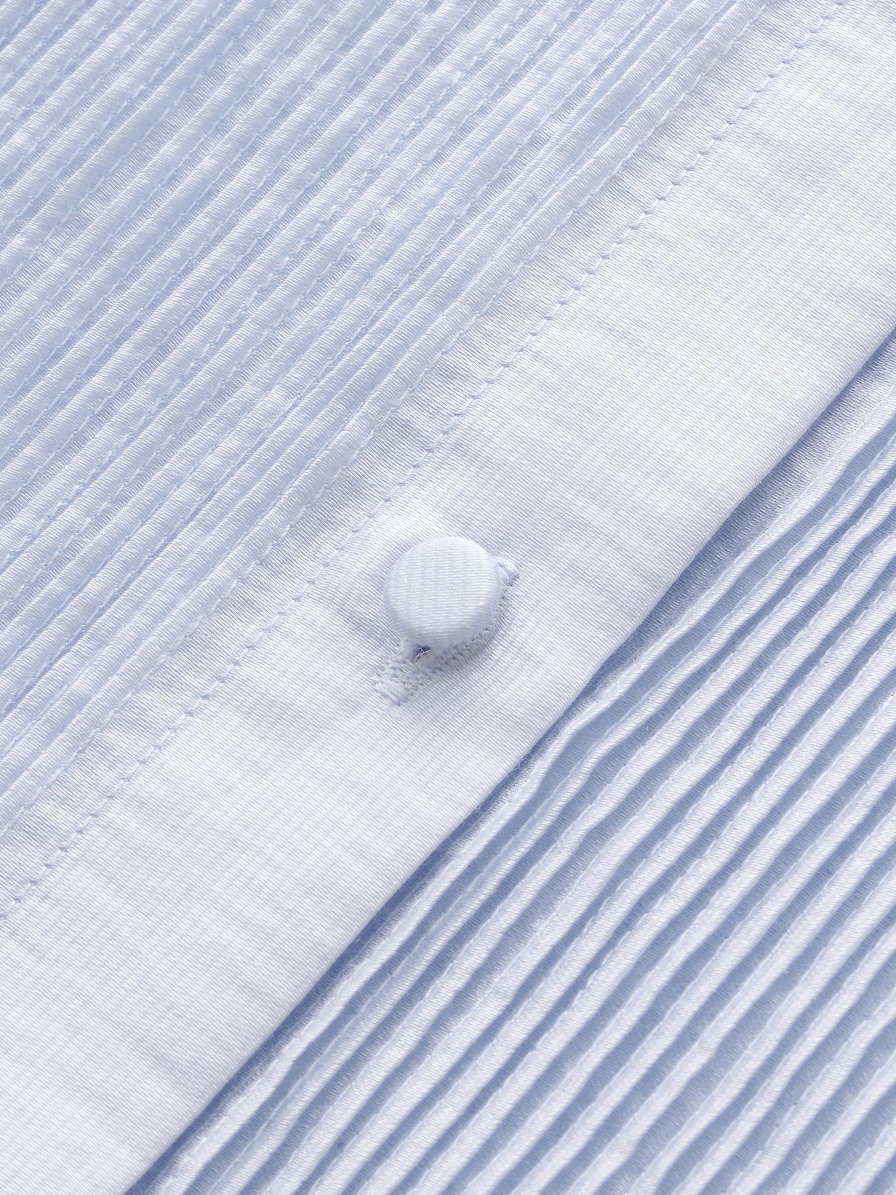 Tencel Blend Pleat Front Women Shirt