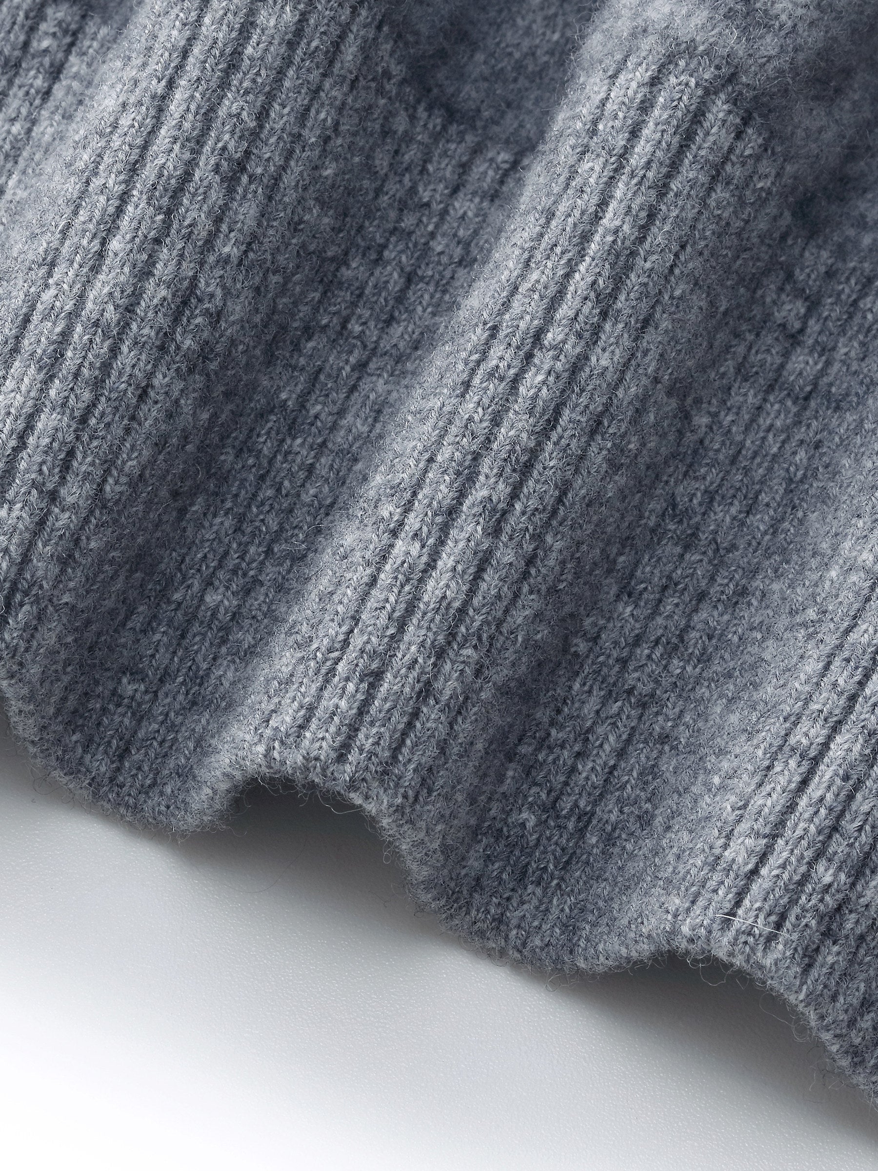 100% Wool Faux Two-Piece Women Sweater