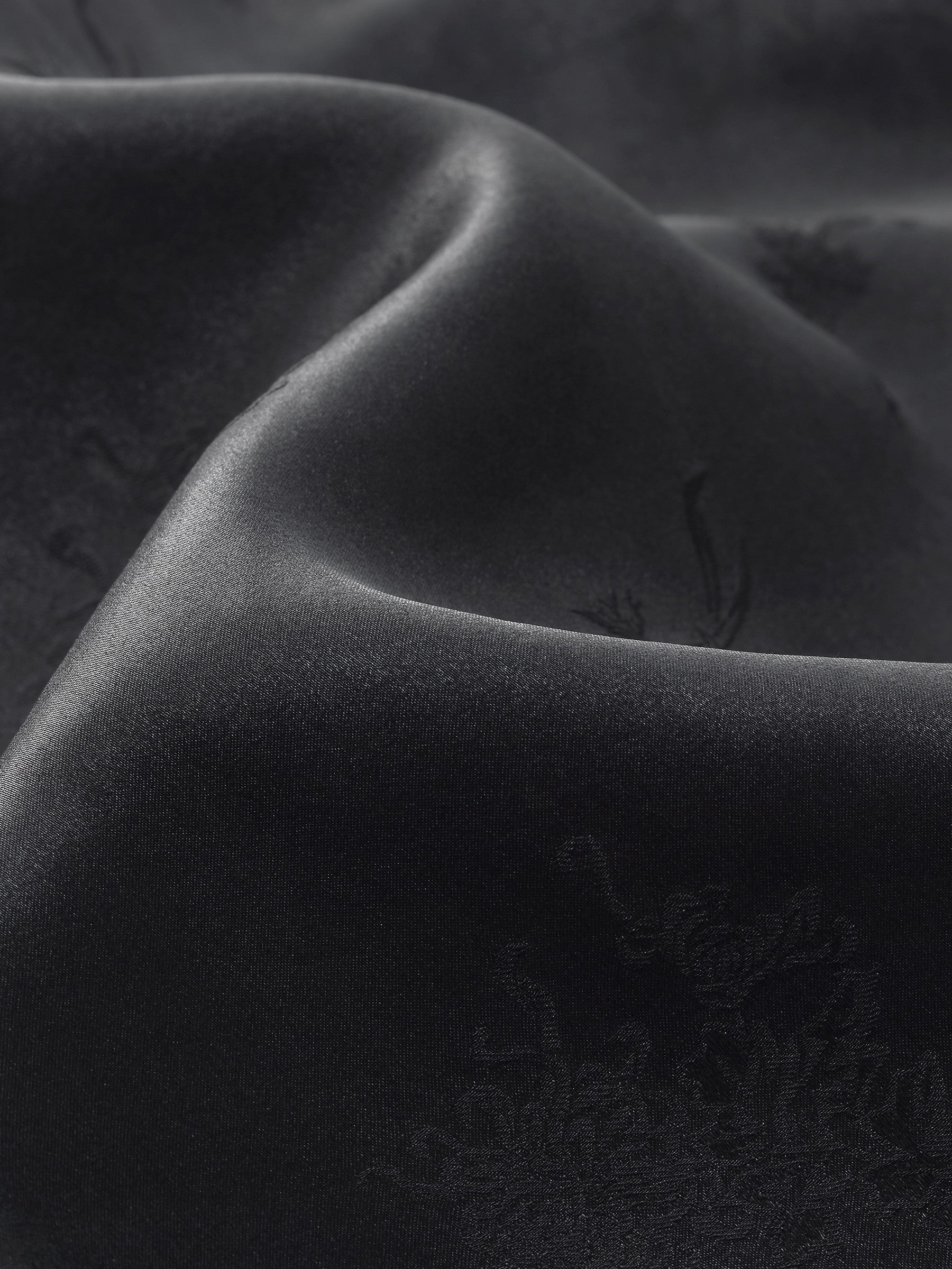 19MM Xiang Yun Silk Jacquard Boat Neck Women Cape Blouse