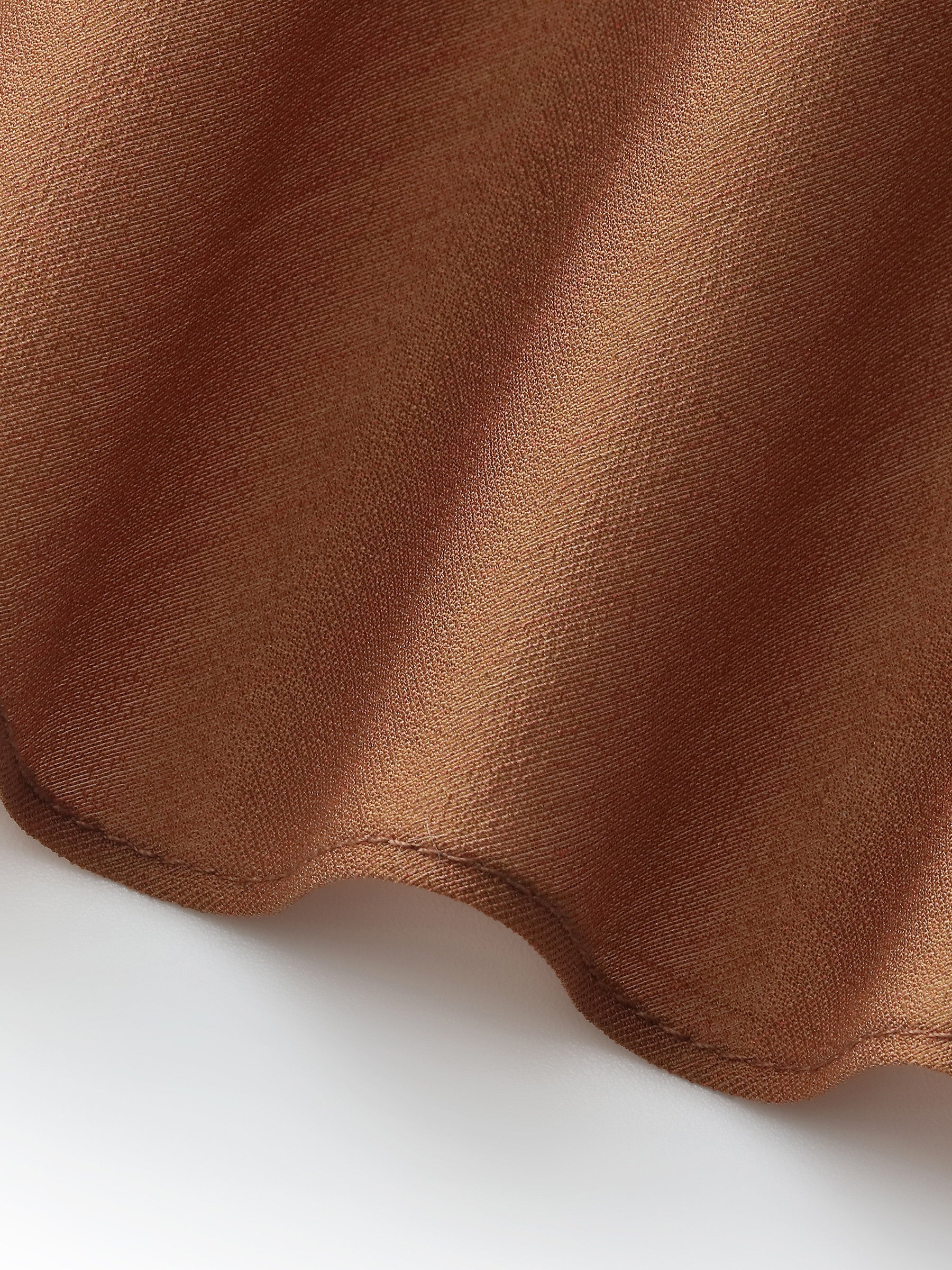 Acetate Modal Blend Twist Front Women Asymmetrical Top