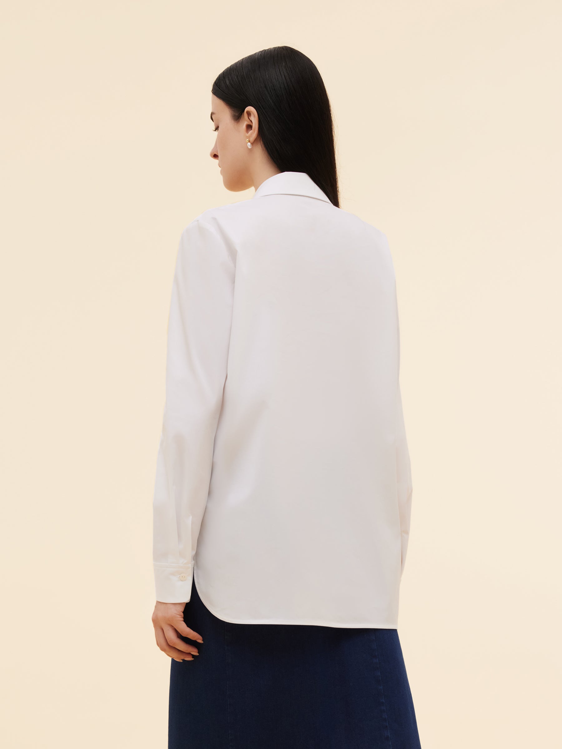 Embroidered Women Long Sleeve Shirt