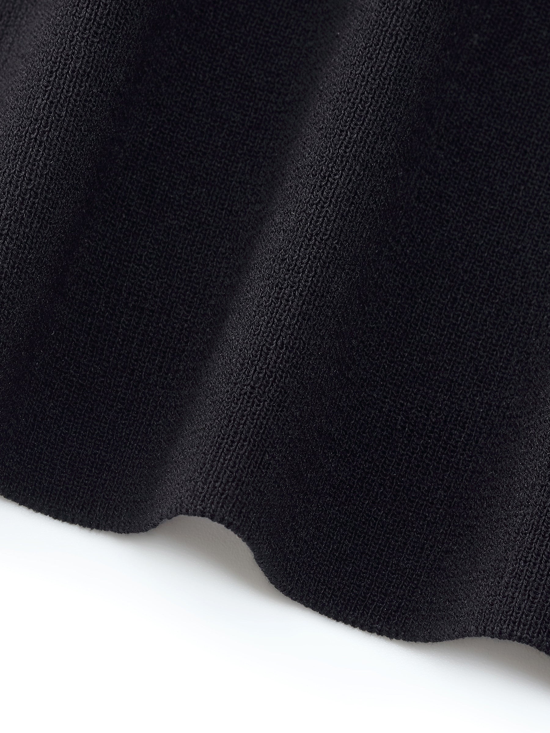 Lyocell Blend Contrast Trim Women Knit Mini Dress