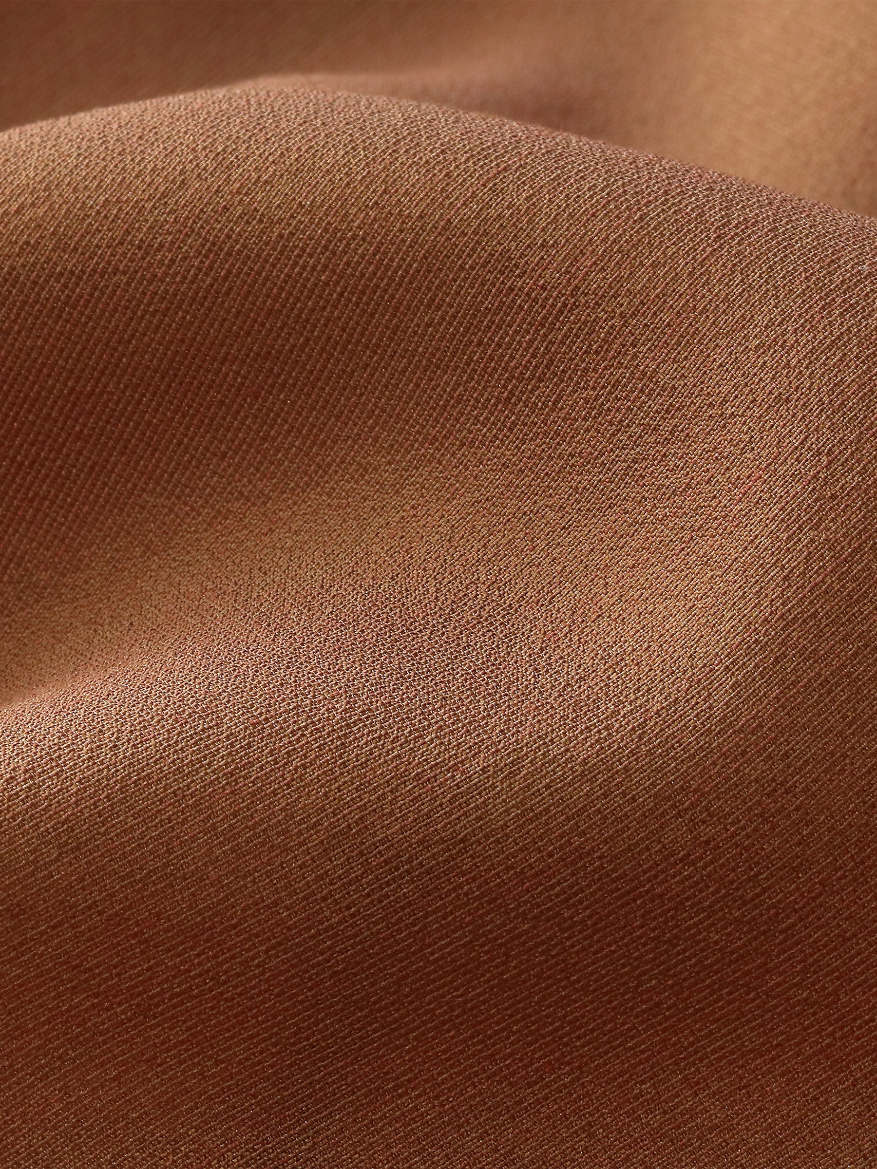 Acetate Modal Blend Twist Front Women Asymmetrical Top