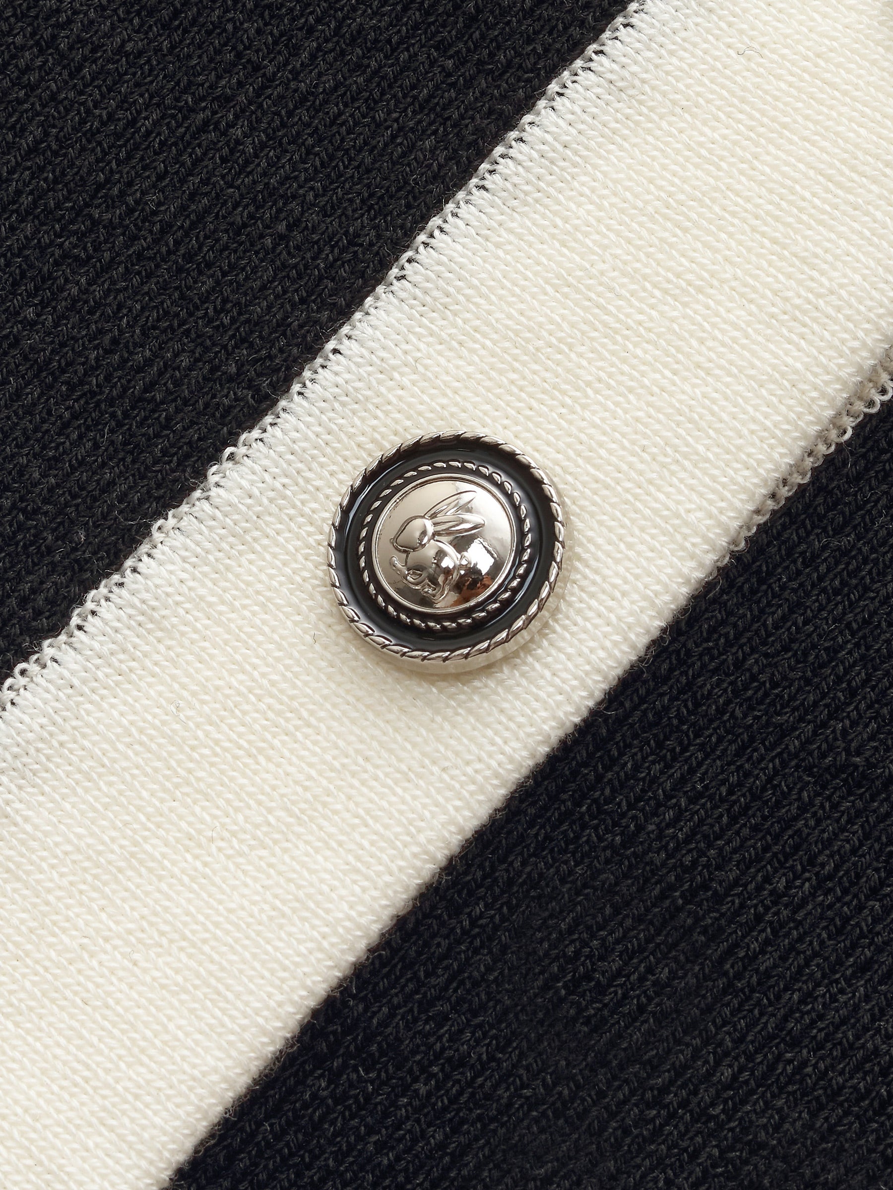 Tencel Blend Contrast Trim Women Knit Vest