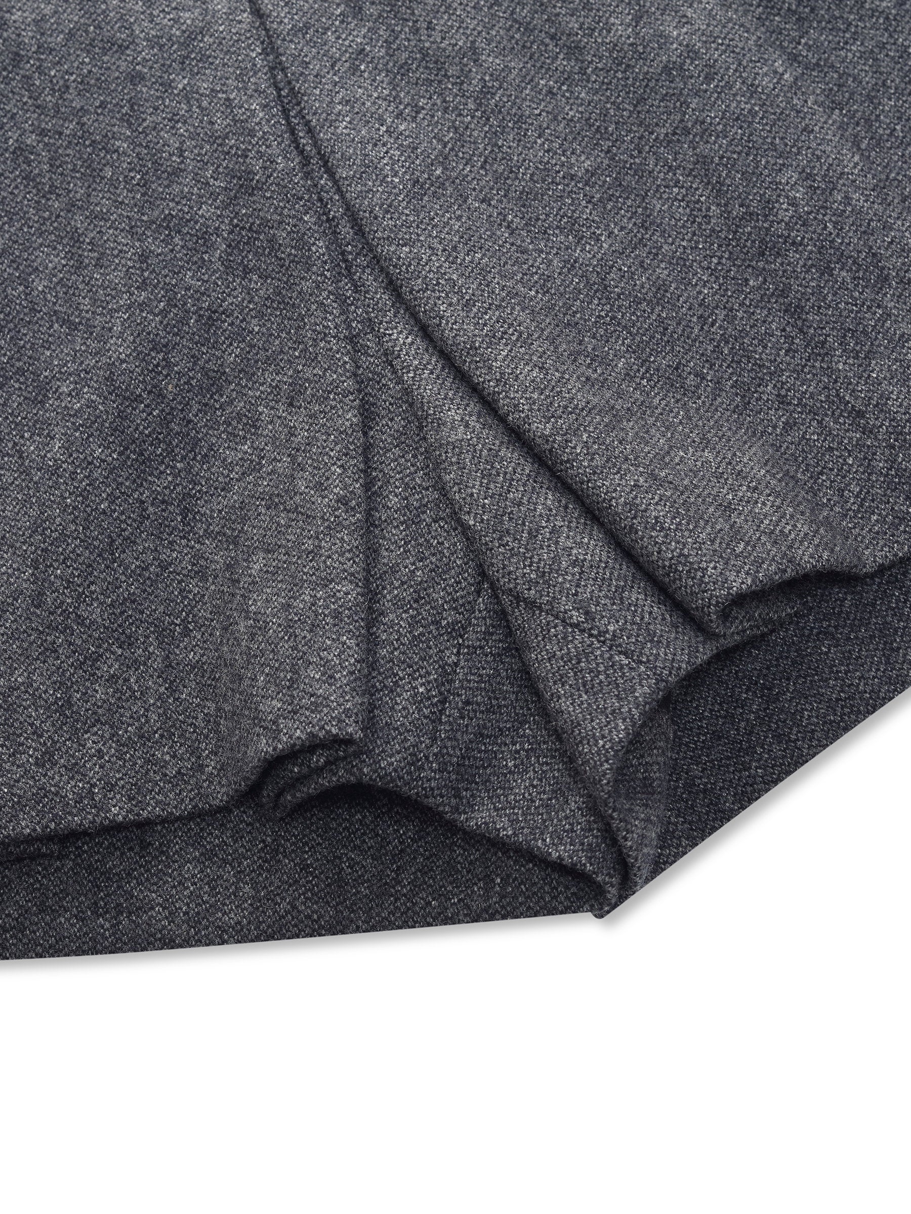 100% Washable Wool A-Line Women Culotte Skirt