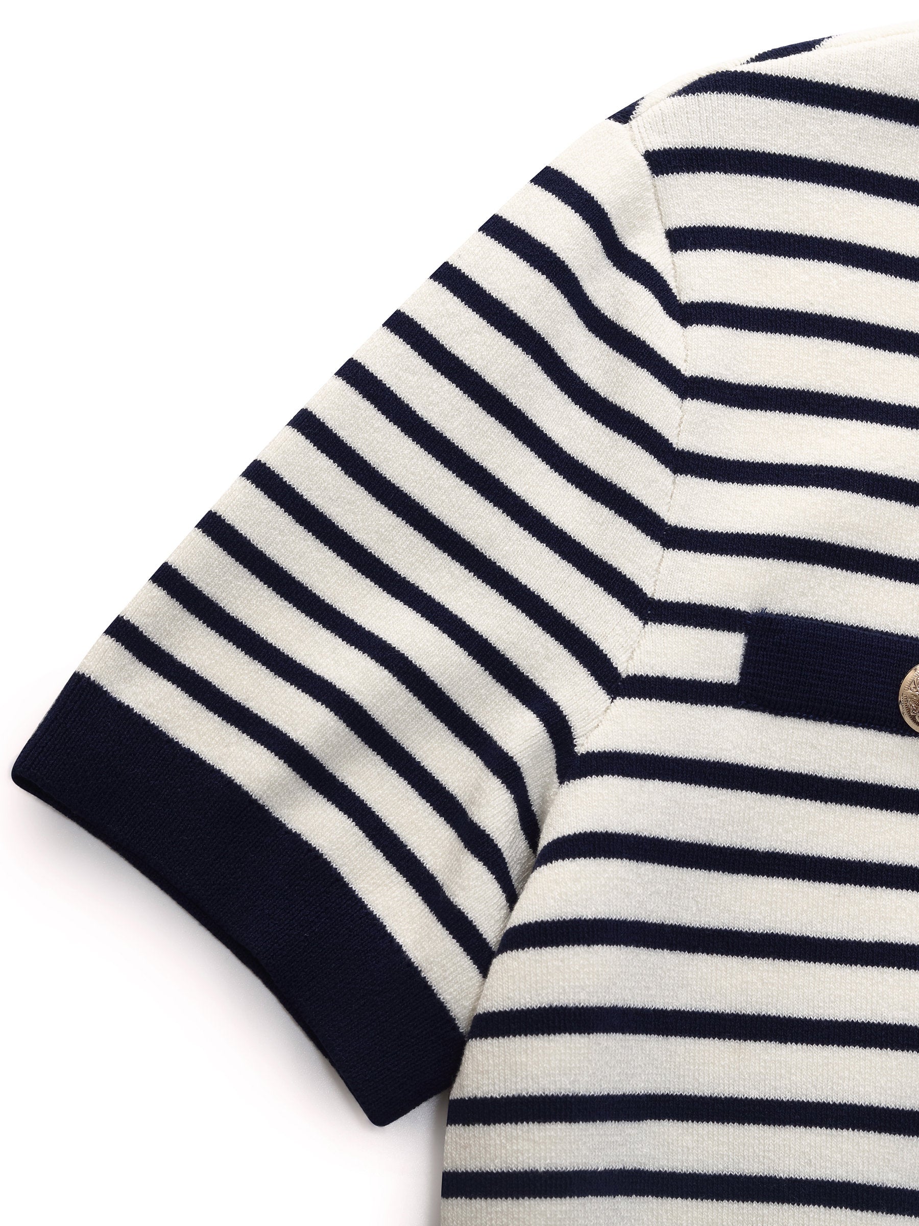 Lyocell Blend Stripe Gathered Waist Women Knit Mini Dress