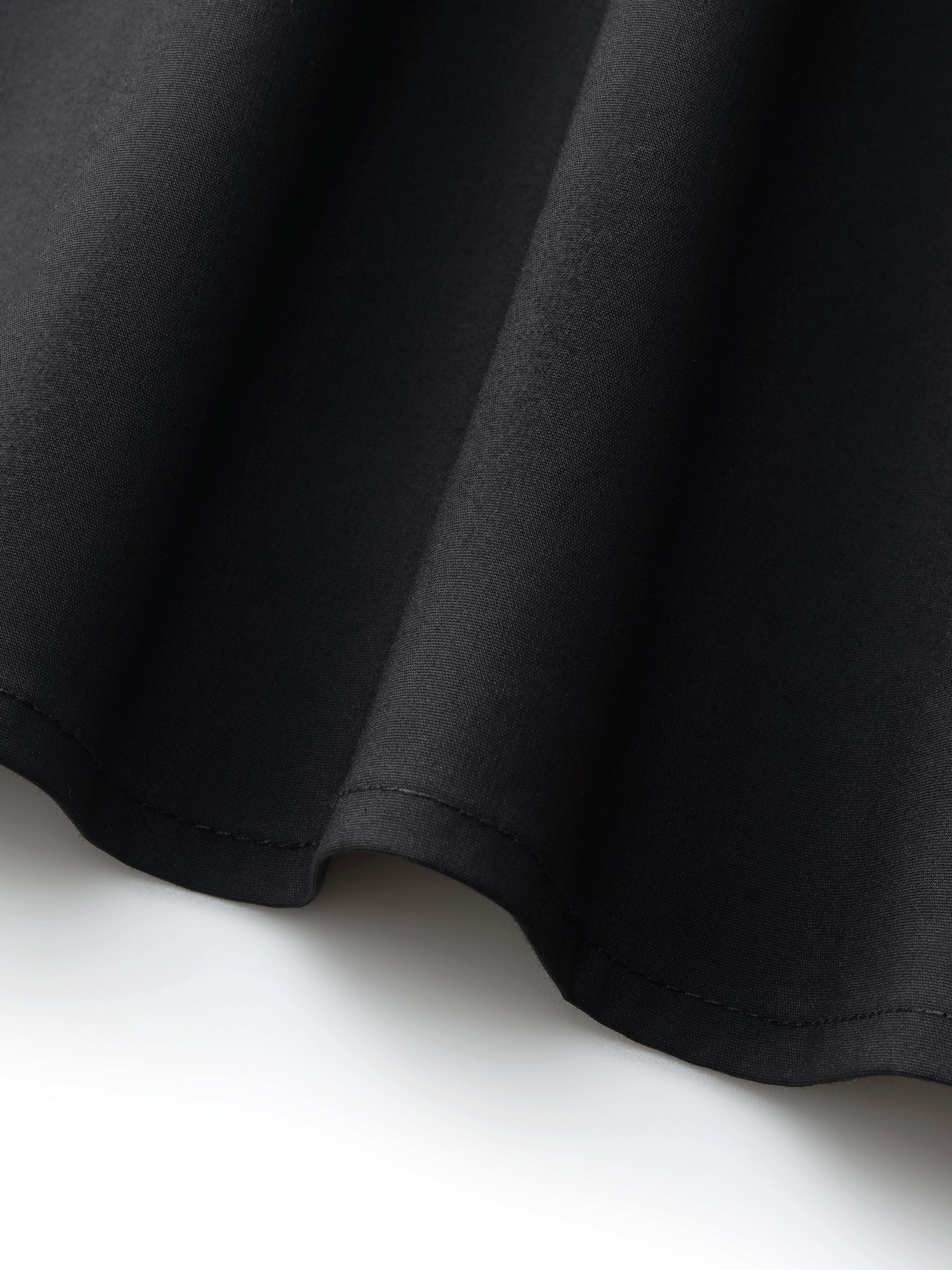 Pleated Neck Women Side Slit Top