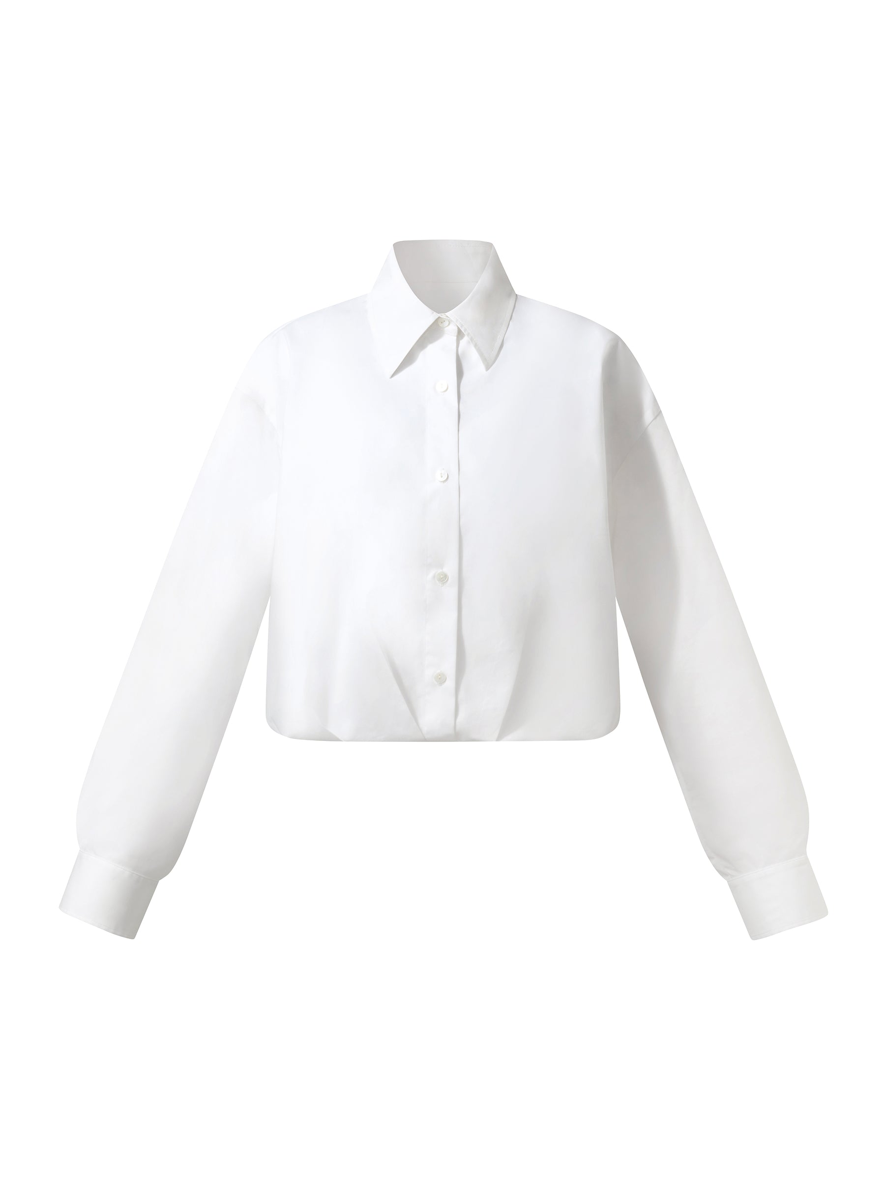 Mock Layered Lace Camisole Patchwork Women Shirt