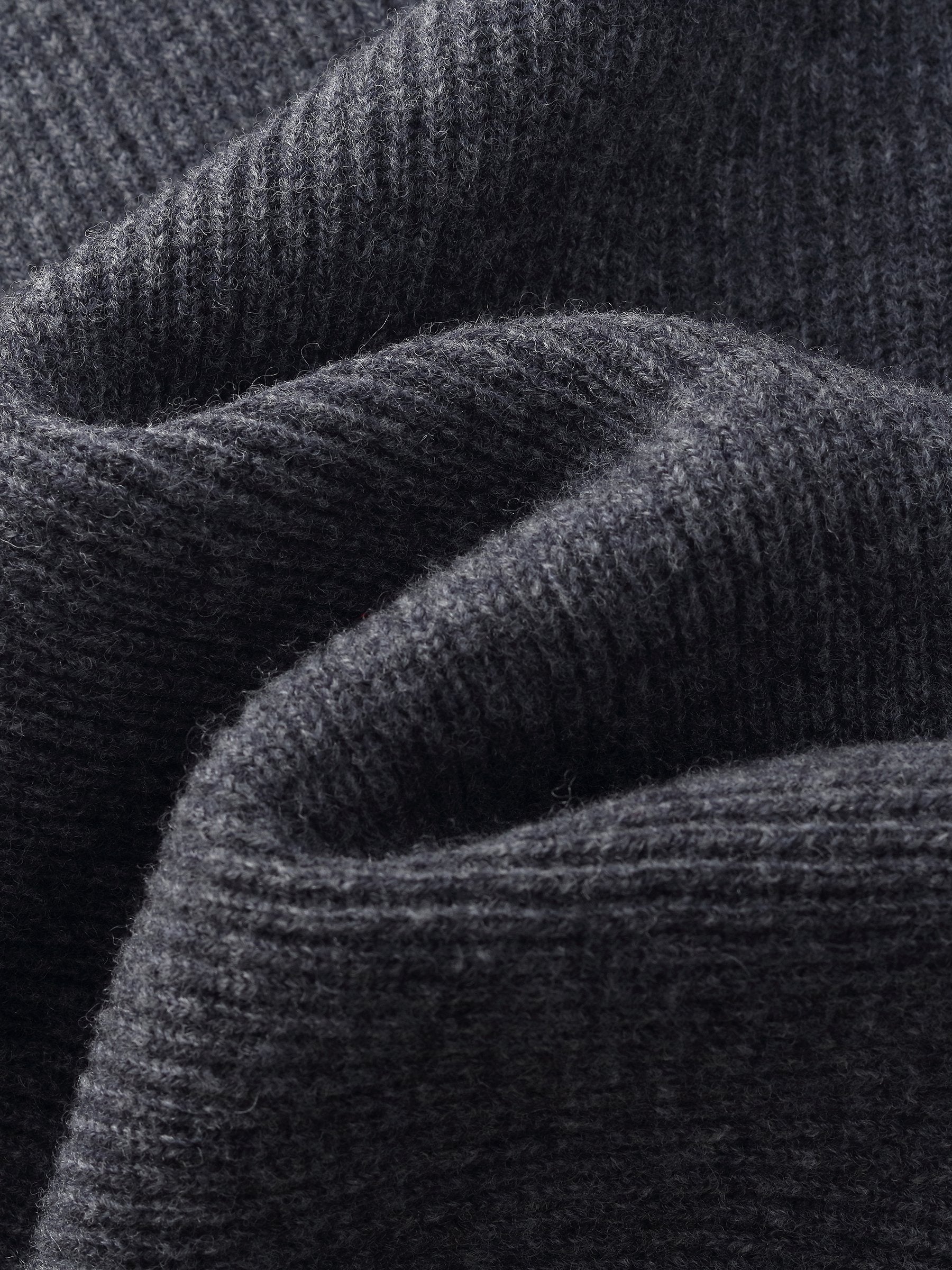 100% Wool Stitch Trim Women Knit Top