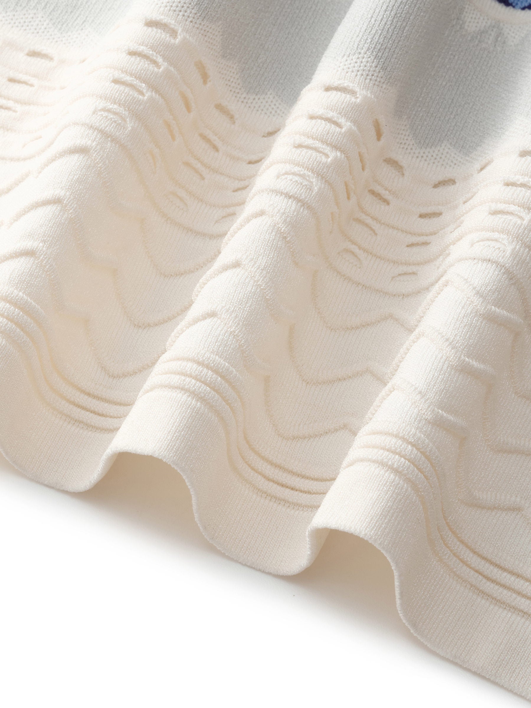 Multicolored Jacquard Women Knit Mini Dress