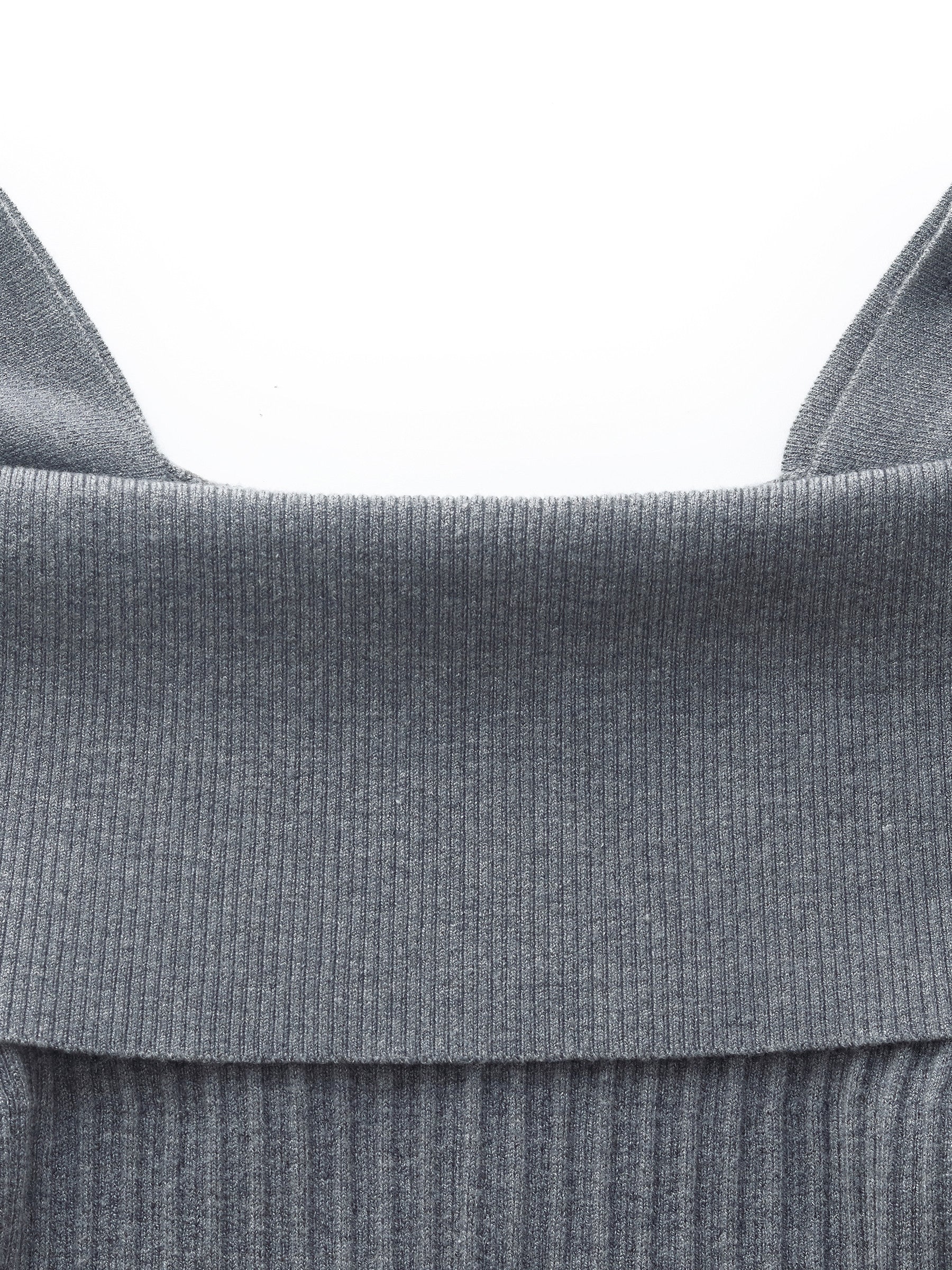 Lyocell Blend Boat Neck Women Knit Top