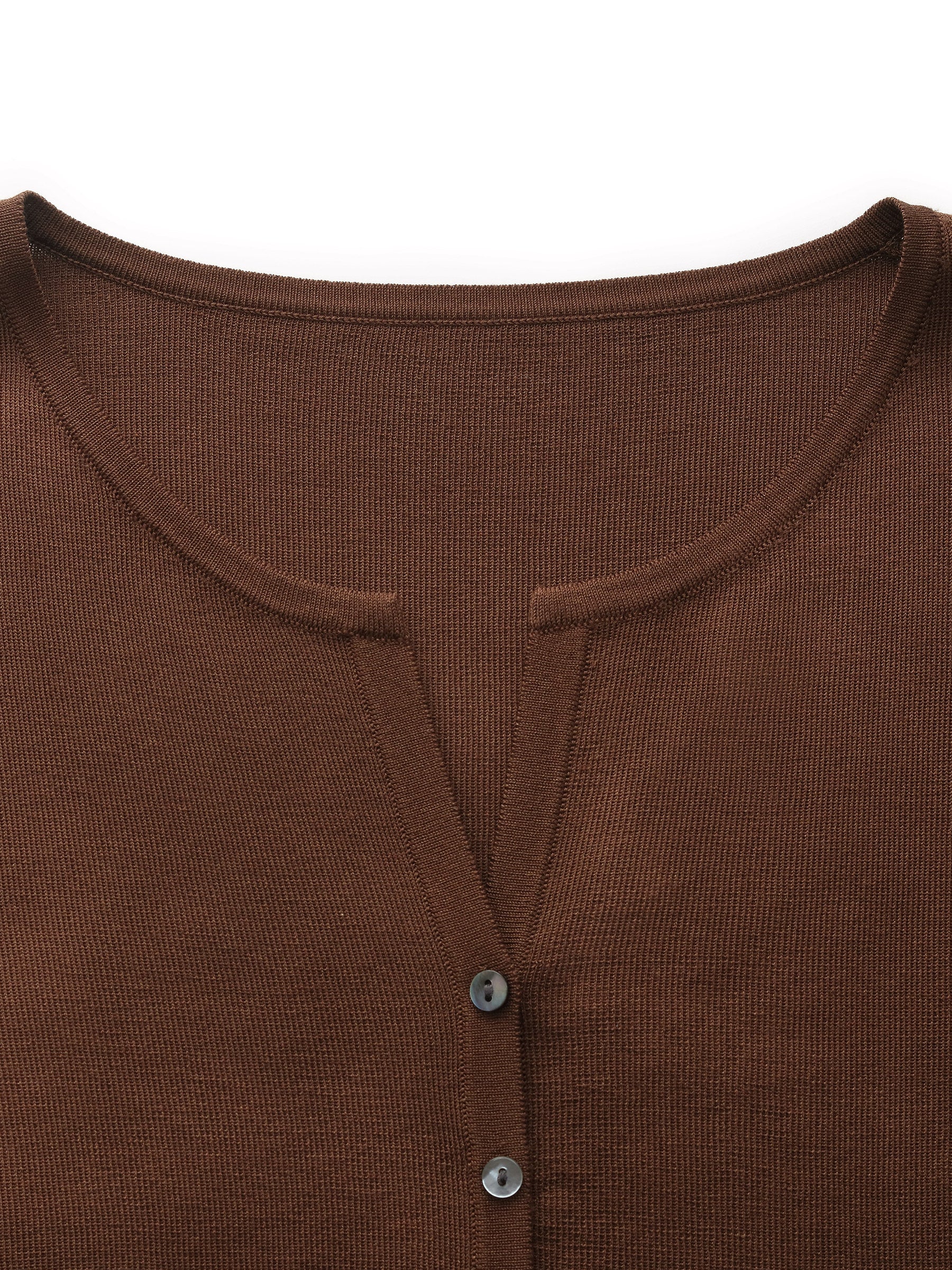 Acetate Tencel Blend Side Drawstring Women Knit Top